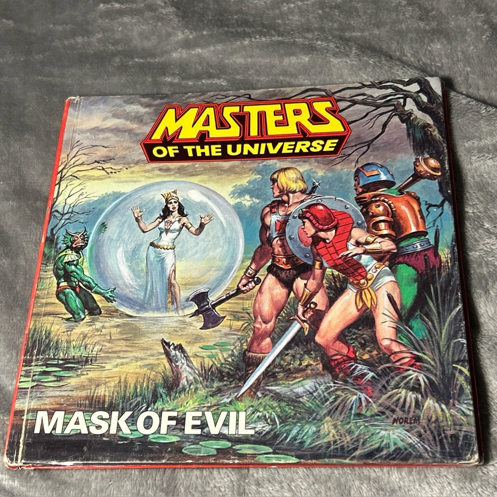 He-Man And The Masters of the Universe Mask Of Evil 1984 Vintage Hardcover